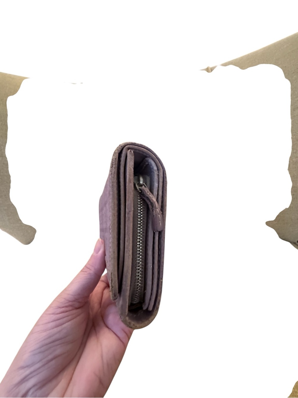 Fendi Lavender Zucchino Compact Wallet - Picture 5 of 10